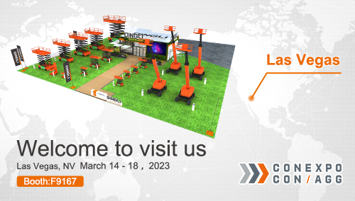 Exhibition Info丨Dingli Brings More Than 20 New Products to the 2023 CONEXPO CON/AGG in Las Vegas